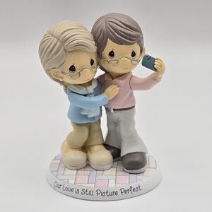 Precious Moments Figurine Our Love Is Still Picture Perfect Golden Years 2024